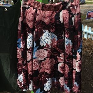 Floral skirt